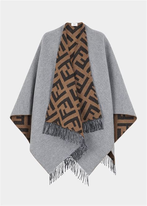 fendi men scarf|Fendi cashmere poncho.